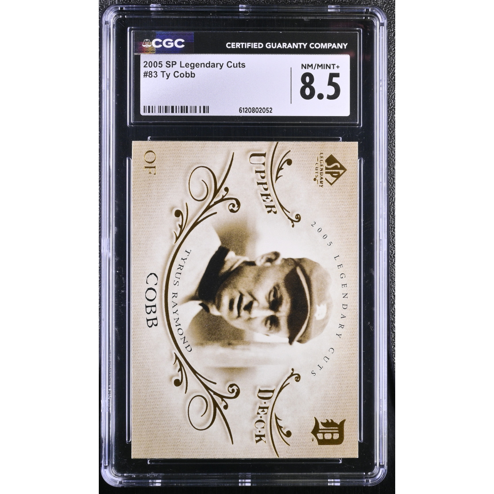 Ty Cobb 2005 SP Legendary Cuts #83 (CGC 8.5) at PristineAuction.com