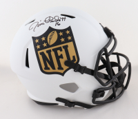 Jim Plunkett Signed NFL Logo Full-Size Lunar Eclipse Alternate Speed Helmet (Schwartz) at PristineAuction.com