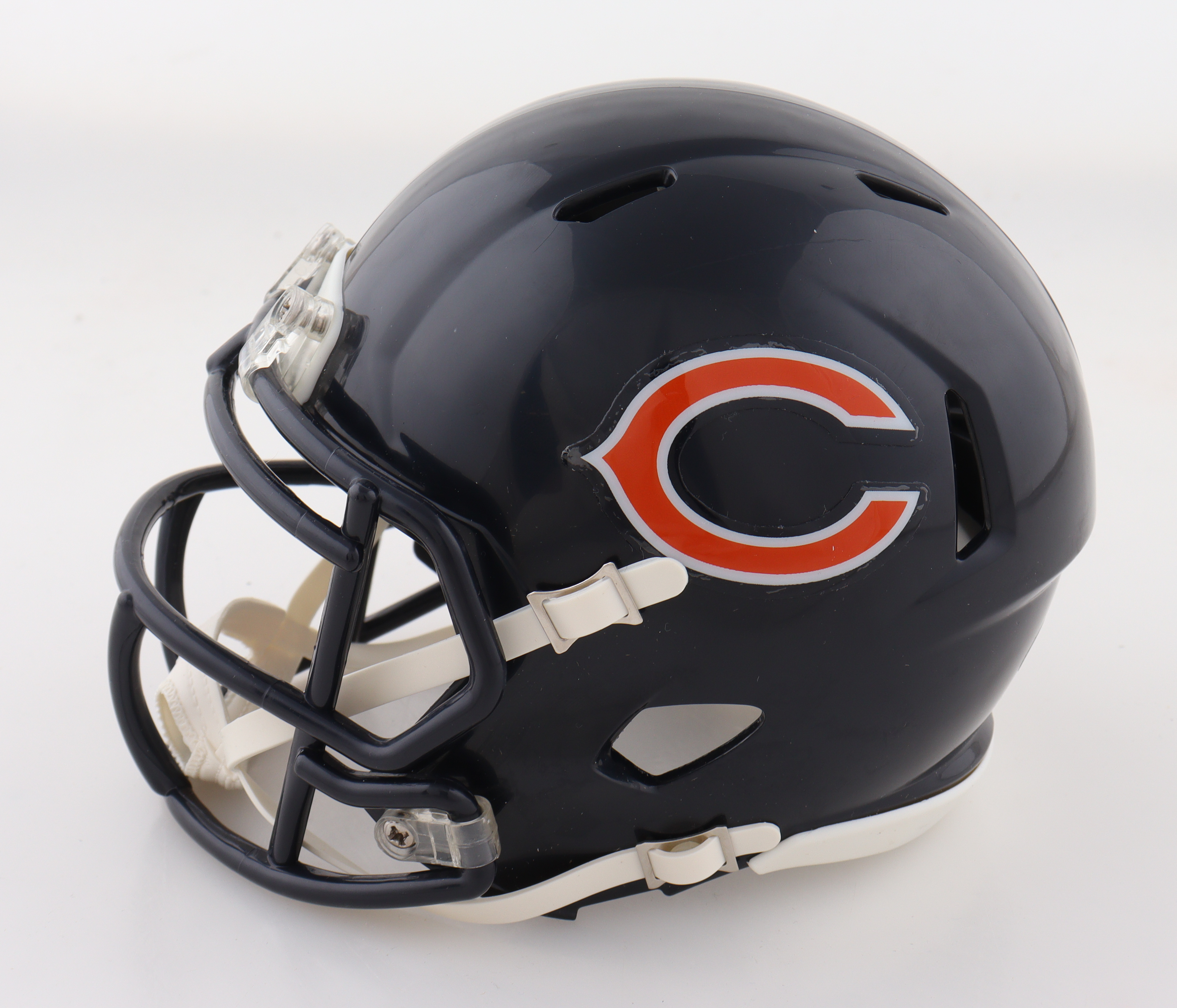 Lance Briggs Signed Bears Speed Mini Helmet (Schwartz) at PristineAuction.com Lance Briggs Signed Bears Speed Mini Helmet (Schwartz) at PristineAuction.com