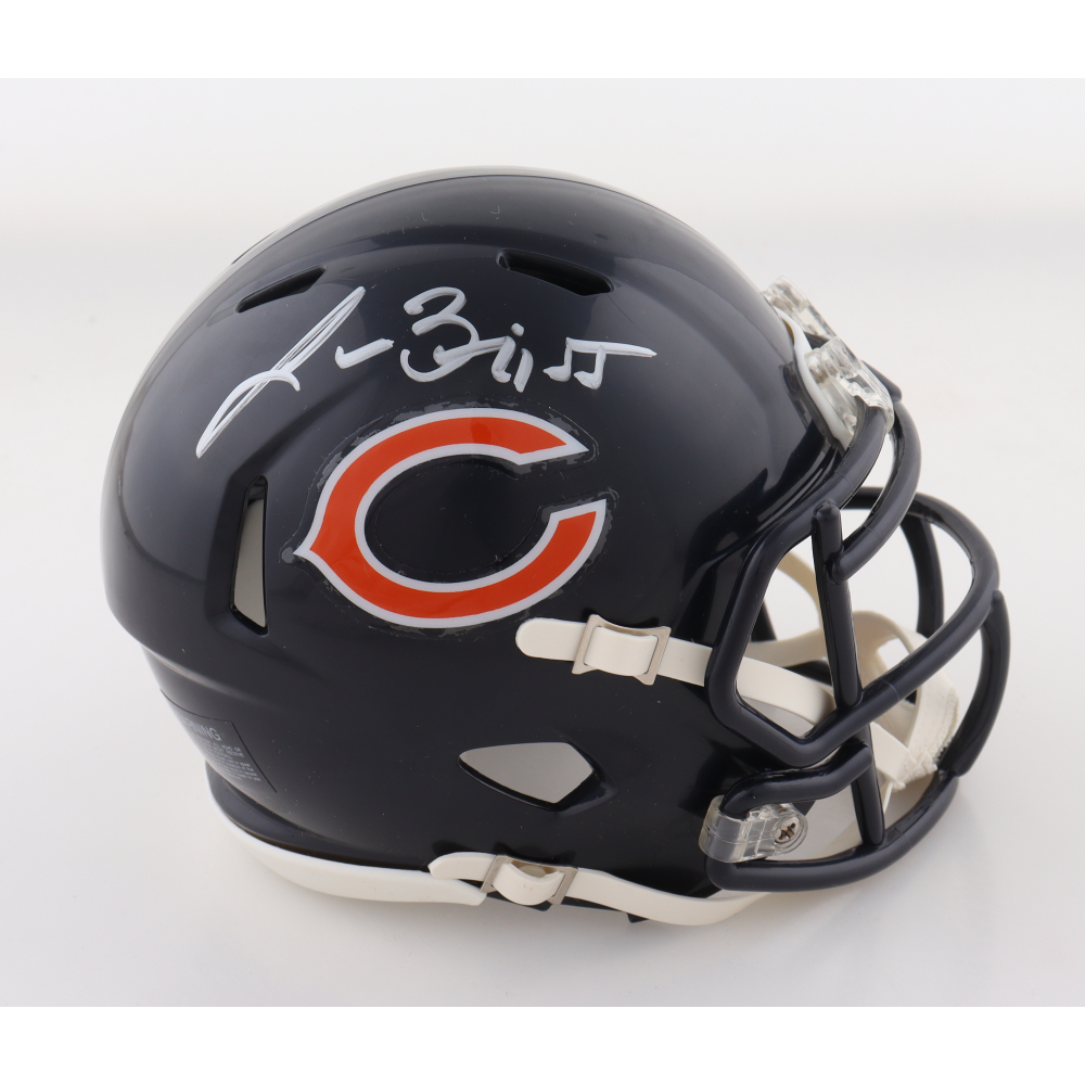 Lance Briggs Signed Bears Speed Mini Helmet (Schwartz) at PristineAuction.com