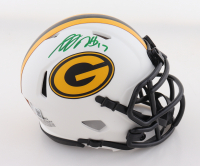 Davante Adams Signed Packers Lunar Eclipse Alternate Speed Mini Helmet (Beckett) at PristineAuction.com