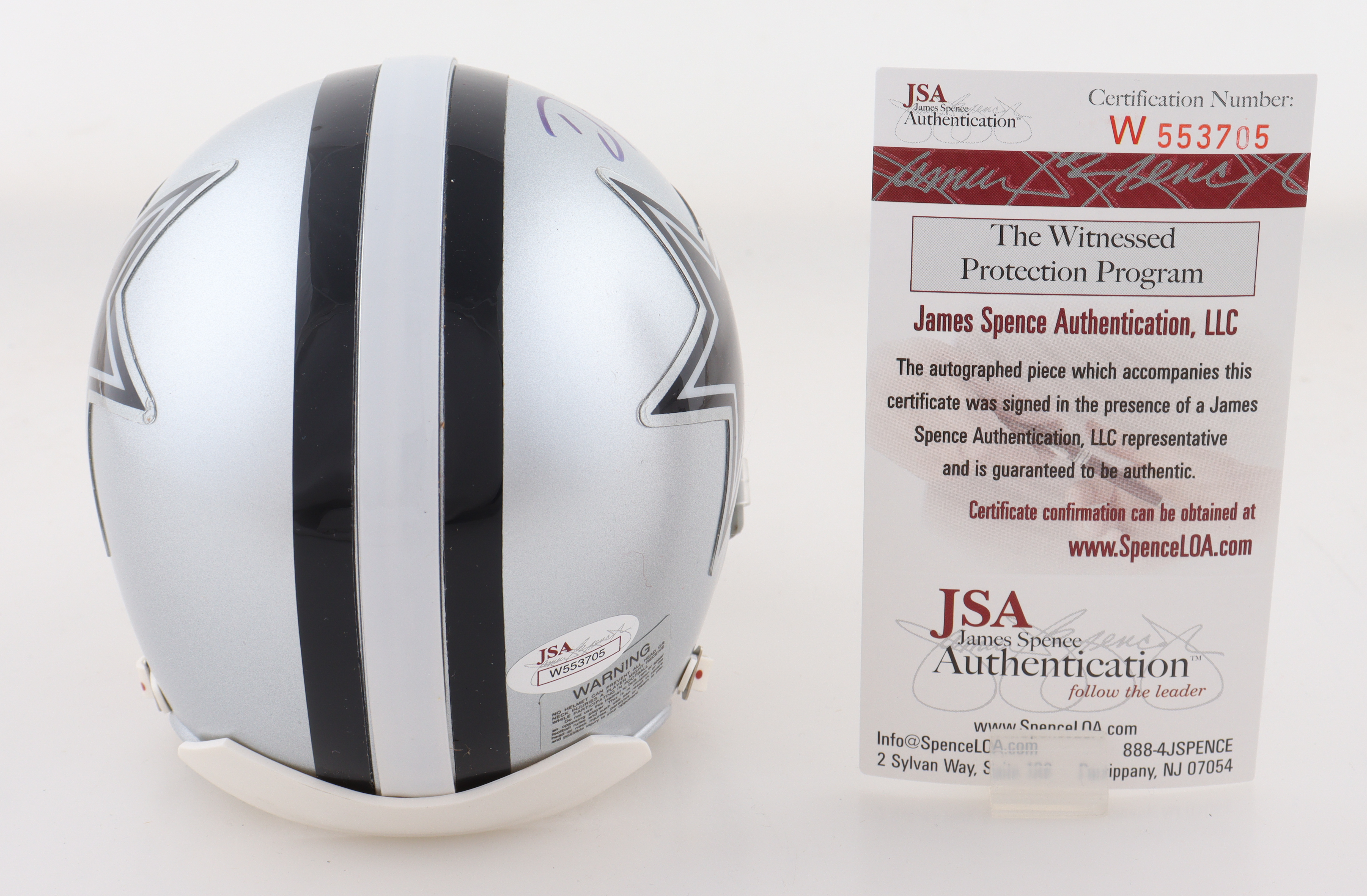 DeMarco Murray Signed Cowboys Mini Helmet (JSA) at PristineAuction.com DeMarco Murray Signed Cowboys Mini Helmet (JSA) at PristineAuction.com