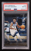 Anthony Edwards 2020-21 Panini Chronicles Panini #101 RC (PSA 8) at PristineAuction.com