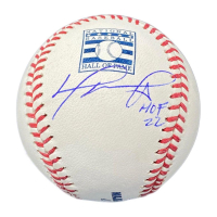 David Ortiz Signed OML HOF Logo Baseball Inscribed "HOF 22" (Fanatics) at PristineAuction.com