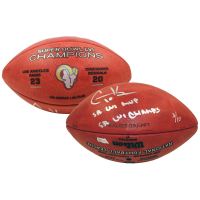 Cooper Kupp Signed "The Duke" LE Super Bowl LVI Logo Football Inscribed "SB LVI Champs" & "SB LVI Champs" (Fanatics) at PristineAuction.com