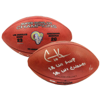 Cooper Kupp Signed "The Duke" LE Super Bowl LVI Logo Football Inscribed "SB LVI MVP" & "SB LVI Champs" (Fanatics) at PristineAuction.com