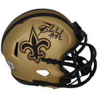 Rashid Shaheed Signed Saints Rave Alternate Speed Mini Helmet (Beckett) at PristineAuction.com