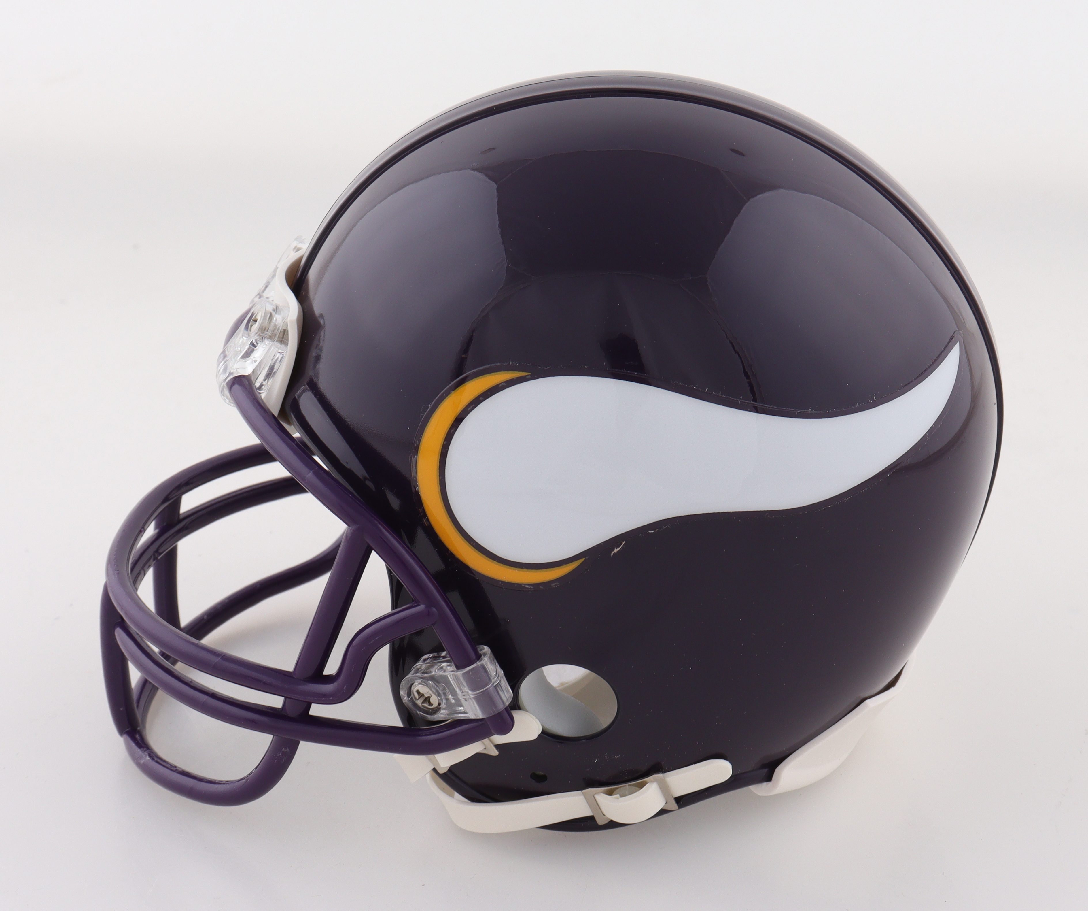 John Randle Signed Vikings Throwback Alternate Mini Helmet (Schwartz) at PristineAuction.com John Randle Signed Vikings Throwback Alternate Mini Helmet (Schwartz) at PristineAuction.com