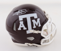 Johnny Manziel Signed Texas A&M Aggies Speed Mini Helmet (Schwartz) at PristineAuction.com