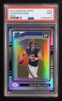 Caleb Williams 2024 Donruss Optic Holo #201 RR RC (PSA 9) at PristineAuction.com