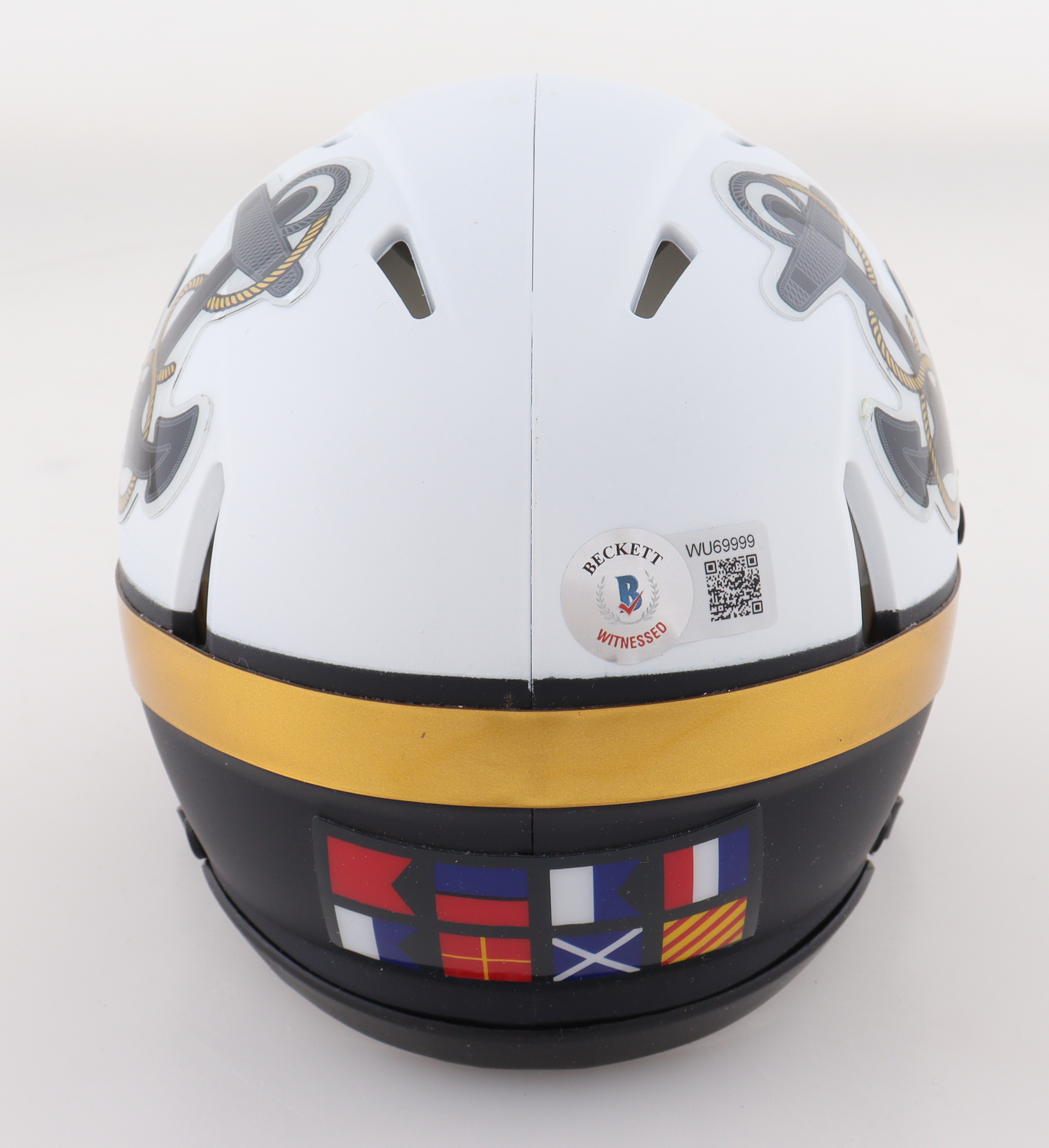 Roger Staubach Signed Navy Midshipmen Speed Mini Helmet (Beckett) at PristineAuction.com Roger Staubach Signed Navy Midshipmen Speed Mini Helmet (Beckett) at PristineAuction.com