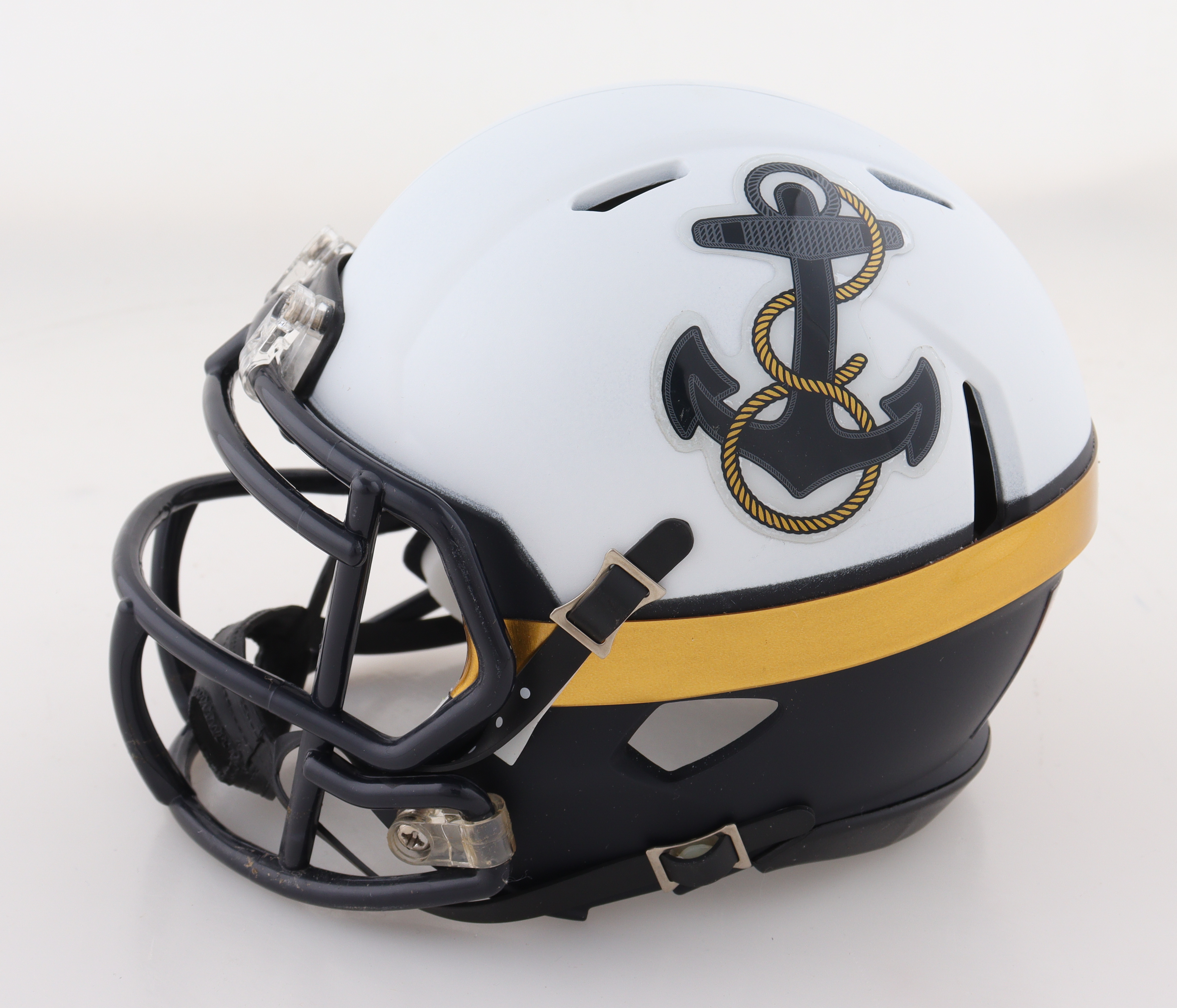 Roger Staubach Signed Navy Midshipmen Speed Mini Helmet (Beckett) at PristineAuction.com Roger Staubach Signed Navy Midshipmen Speed Mini Helmet (Beckett) at PristineAuction.com