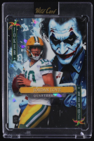 Jordan Love 2025 Wild Card Jokers Wild Joker Crystal #SDJWMJLNH02 #1/1 at PristineAuction.com