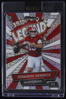 Fernando Mendoza 2025 Wild Card Comix 39 TDs Legend Red and White Mojo #ACBLFM09 RC #1/3 at PristineAuction.com