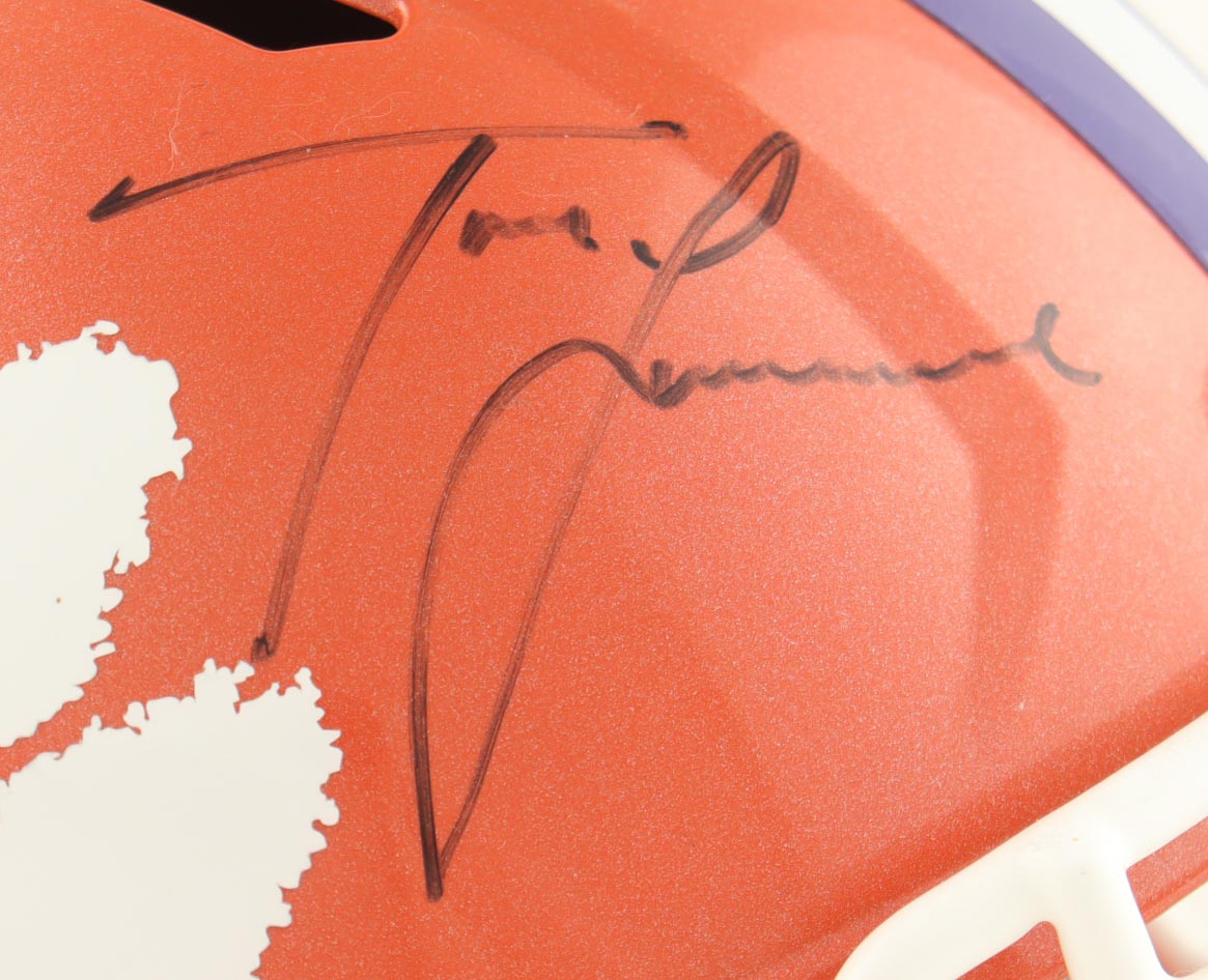 Trevor Lawrence Signed Clemson Tigers Full-Size Speed Helmet (Fanatics) at PristineAuction.com Trevor Lawrence Signed Clemson Tigers Full-Size Speed Helmet (Fanatics) at PristineAuction.com
