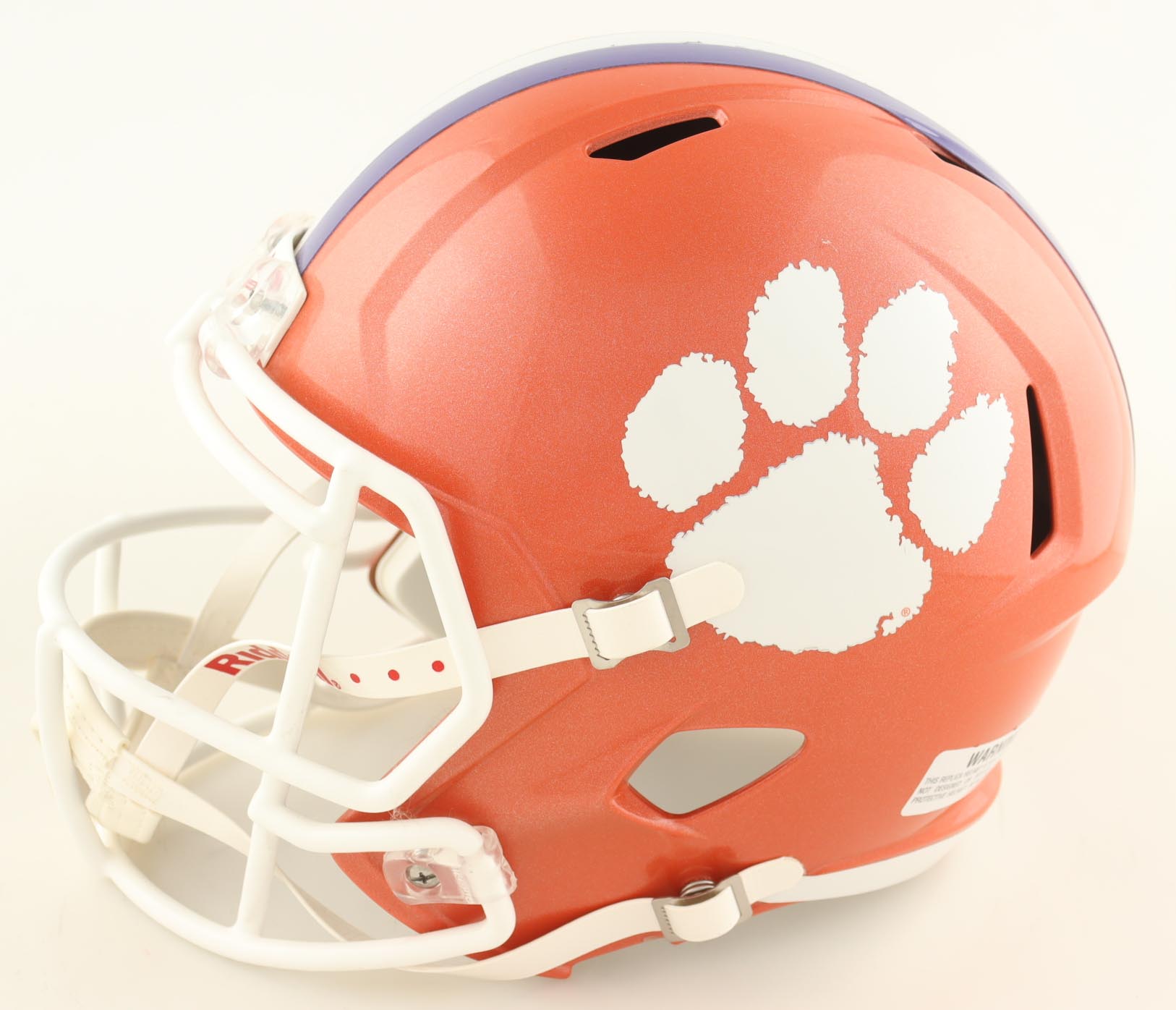 Trevor Lawrence Signed Clemson Tigers Full-Size Speed Helmet (Fanatics) at PristineAuction.com Trevor Lawrence Signed Clemson Tigers Full-Size Speed Helmet (Fanatics) at PristineAuction.com