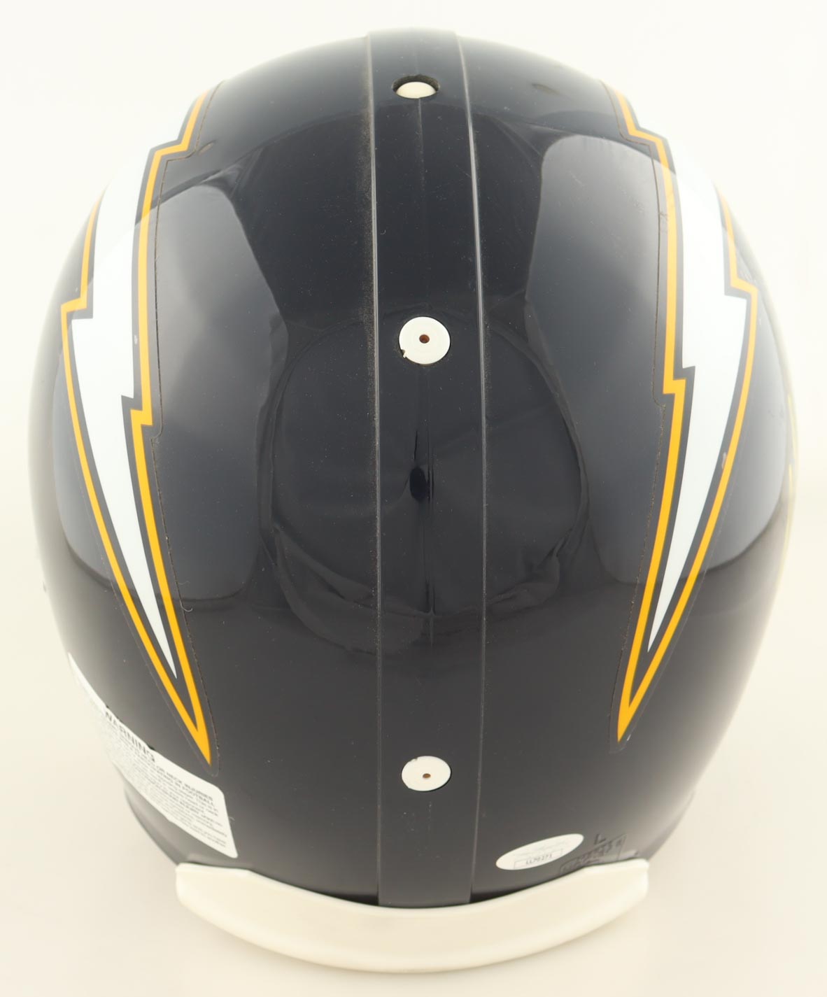 Natrone "Refried" Means Signed Chargers Full-Size Authentic Helmet (JSA) at PristineAuction.com Natrone "Refried" Means Signed Chargers Full-Size Authentic Helmet (JSA) at PristineAuction.com