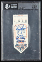 Mark McGwire Signed 1992 All-Star Game Ticket Inscribed "HR Derby Champ" (Beckett | Auto Grade 10) at PristineAuction.com