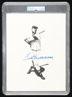 Ted Williams Signed 8.5x11 Art Print (PSA | Autograph Graded PSA 9) at PristineAuction.com