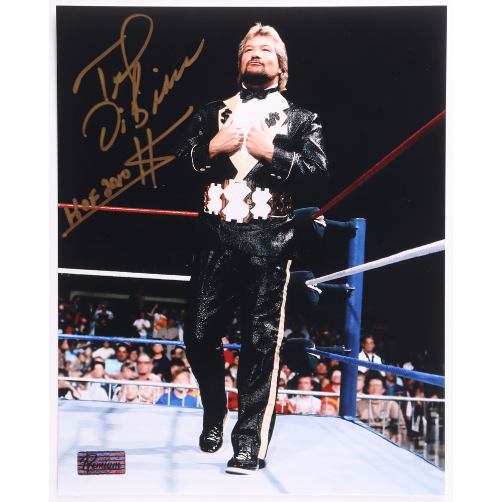 Ted "The Million Dollar Man" DiBiase Signed WWE 8x10 Photo Inscribed "HOF 2010" (Premium Autographs) at PristineAuction.com