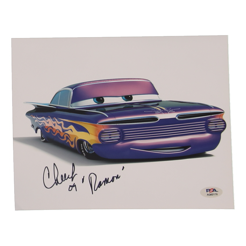 Cheech Marin Signed "Cars" 8x10 Photo Inscribed "09" (PSA) at PristineAuction.com Cheech Marin Signed "Cars" 8x10 Photo Inscribed "09" (PSA) at PristineAuction.com