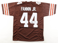 Harold Fannin Jr. Signed Jersey (JSA) at PristineAuction.com