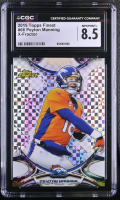 Peyton Manning 2015 Topps Finest X-Fractor #66 (CGC 8.5) at PristineAuction.com