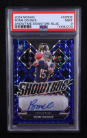 Rome Odunze 2024 Panini Mosaic Showtime Signatures Blue #3 #98/99 RC (PSA 9) at PristineAuction.com