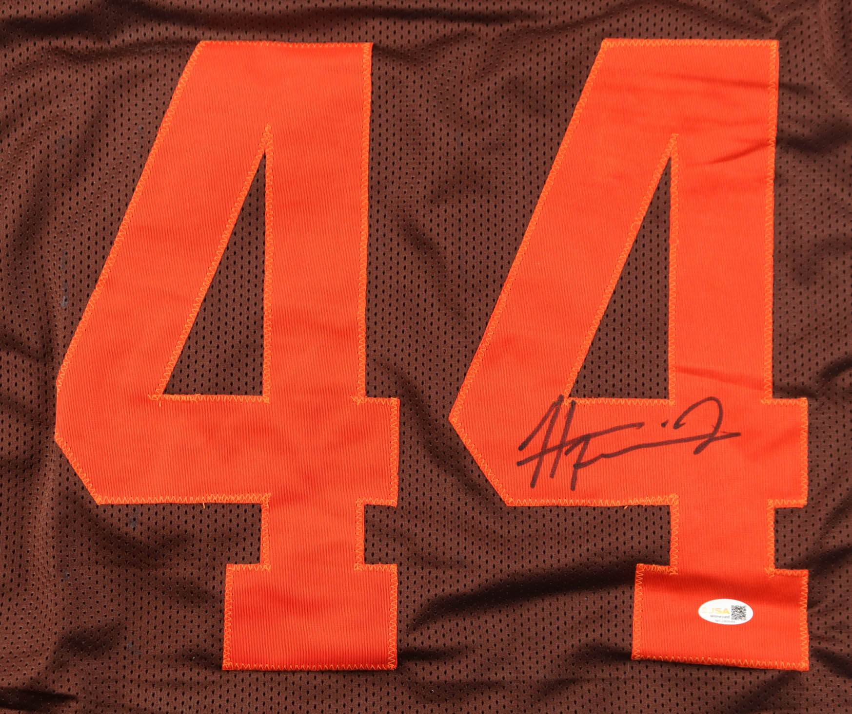 Harold Fannin Jr. Signed Jersey (JSA) at PristineAuction.com Harold Fannin Jr. Signed Jersey (JSA) at PristineAuction.com