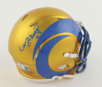 Cam Akers Signed Rams Flash Alternate Speed Mini Helmet (Beckett) at PristineAuction.com