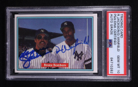 Reggie Jackson & Dave Winfield Signed 1982 Donruss #575 (PSA | Auto 10) at PristineAuction.com