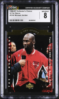 Michael Jordan 1996-97 Collector's Choice A Cut Above #CA6 (CGC 8) at PristineAuction.com
