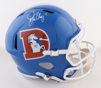 John Elway Signed Broncos Full-Size Throwback Alternate Speed Helmet (Beckett) at PristineAuction.com