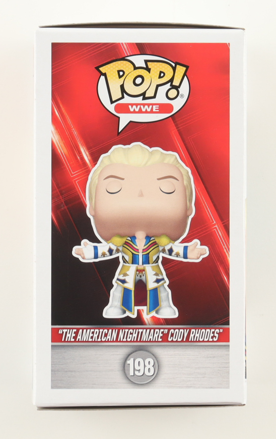 Cody Rhodes Signed "WWE" #198 'The American Nightmare' Cody Rhodes Funko Pop! Vinyl Figure (Beckett) at PristineAuction.com Cody Rhodes Signed "WWE" #198 'The American Nightmare' Cody Rhodes Funko Pop! Vinyl Figure (Beckett) at PristineAuction.com