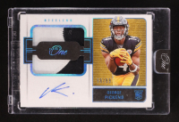 George Pickens 2022 Panini One Blue Jsy Autographs #44 #56/99 RC at PristineAuction.com