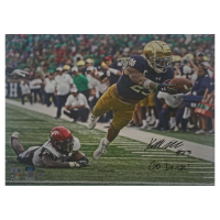 Kyren Williams Signed LE Notre Dame Fighting Irish 16x20 Photo Inscribed "Go Irish!" (Beckett) at PristineAuction.com