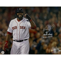David Ortiz Signed LE Red Sox 16x20 Photo Inscribed "HOF 22", "Boston Strong" & "3X WS Champs" (MLB & Fanatics & Ortiz) at PristineAuction.com