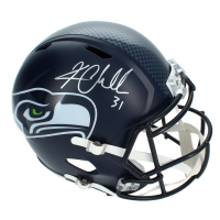 Kam Chancellor Signed Seahawks Full-Size Speed Helmet (Beckett) at PristineAuction.com