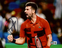 Novak Djokovic Signed 8x10 Photo (Beckett) at PristineAuction.com