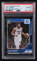 Joel Embiid 2024-25 Panini Donruss Optic Black Fast Break #19 #1/1 (PSA 10) at PristineAuction.com