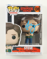 Joe Keery Signed "Stranger Things" #1245 Steve Funko Pop! Vinyl Figure (PSA) at PristineAuction.com