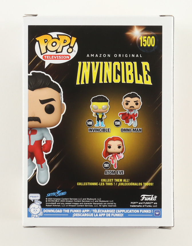 J.K. Simmons Signed "Invincible" #1500 Omni-Man Funko Pop! Vinyl Figure (Beckett) at PristineAuction.com J.K. Simmons Signed "Invincible" #1500 Omni-Man Funko Pop! Vinyl Figure (Beckett) at PristineAuction.com