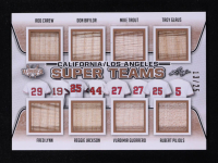 Rod Carew / Fred Lynn / Don Baylor / Reggie Jackson / Mike Trout / Vladimir Guerrero / Troy Glaus / Albert Pujols 2021 Leaf Lumber Super Teams #ST14 #13/25 at PristineAuction.com