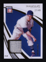 Early Wynn 2021 Immaculate Collection Hall of Fame Materials #8 #27/49 at PristineAuction.com