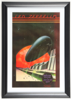 1977 "Led Zeppelin" Oakland Stadium Custom Framed Concert Poster at PristineAuction.com