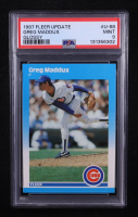 Greg Maddux 1987 Fleer Update Glossy #U68 XRC (PSA 9) at PristineAuction.com
