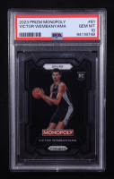Victor Wembanyama 2023-24 Panini Prizm Monopoly #81 RC (PSA 10) at PristineAuction.com