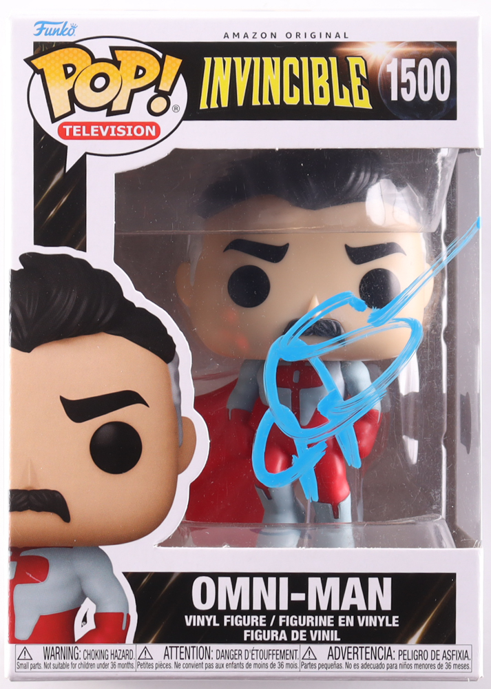 J.K. Simmons Signed "Invincible" #1500 Omni-Man Funko Pop! Vinyl Figure (Beckett) at PristineAuction.com J.K. Simmons Signed "Invincible" #1500 Omni-Man Funko Pop! Vinyl Figure (Beckett) at PristineAuction.com