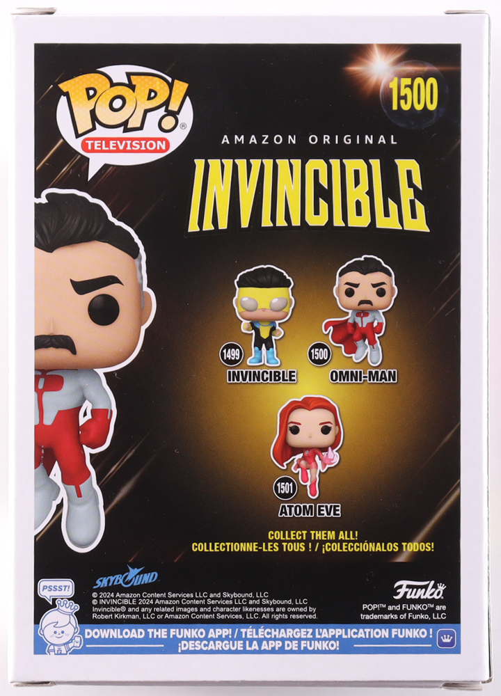 J.K. Simmons Signed "Invincible" #1500 Omni-Man Funko Pop! Vinyl Figure (Beckett) at PristineAuction.com J.K. Simmons Signed "Invincible" #1500 Omni-Man Funko Pop! Vinyl Figure (Beckett) at PristineAuction.com
