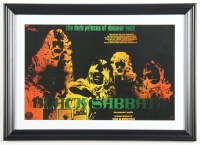 1971 "Black Sabbath" United Kingdom Tour Custom Framed Concert Poster at PristineAuction.com